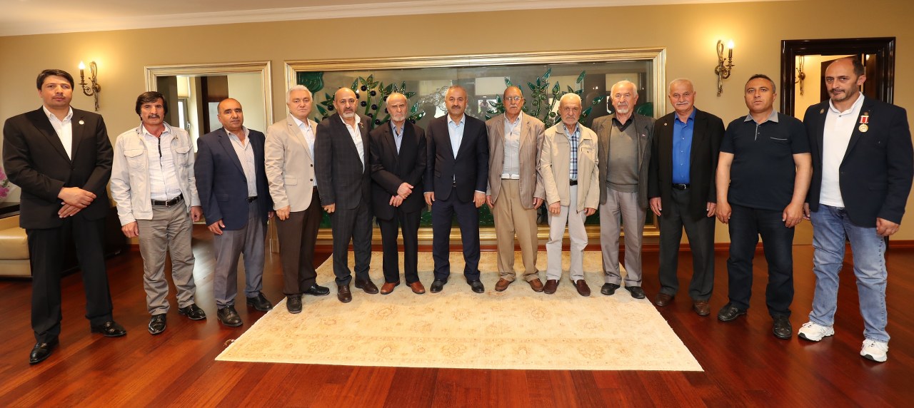 Başkan Büyükgöz şehit yakınlarını ağırladı