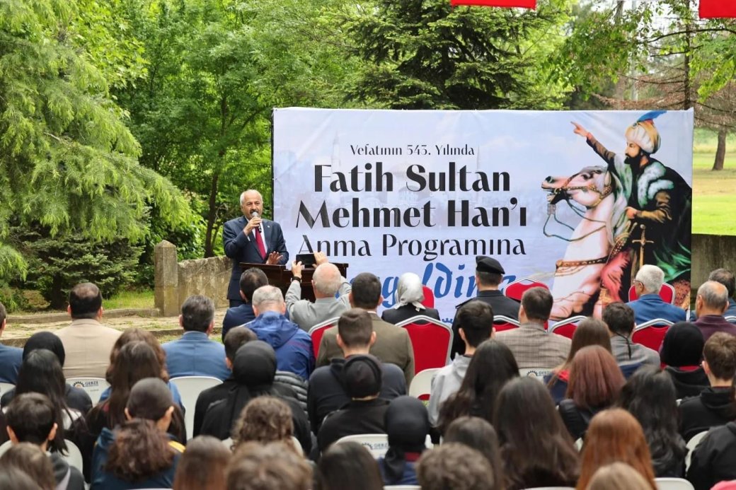 Fatih Sultan Mehmet Han Hünkar Çayırı’nda Anıldı