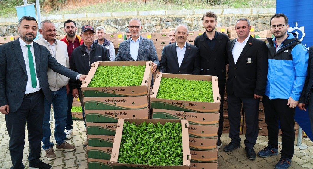 Gebze Bölgesi Sebze Fidesi Dağıtım Töreni Kadıllı’da Gerçekleşti
