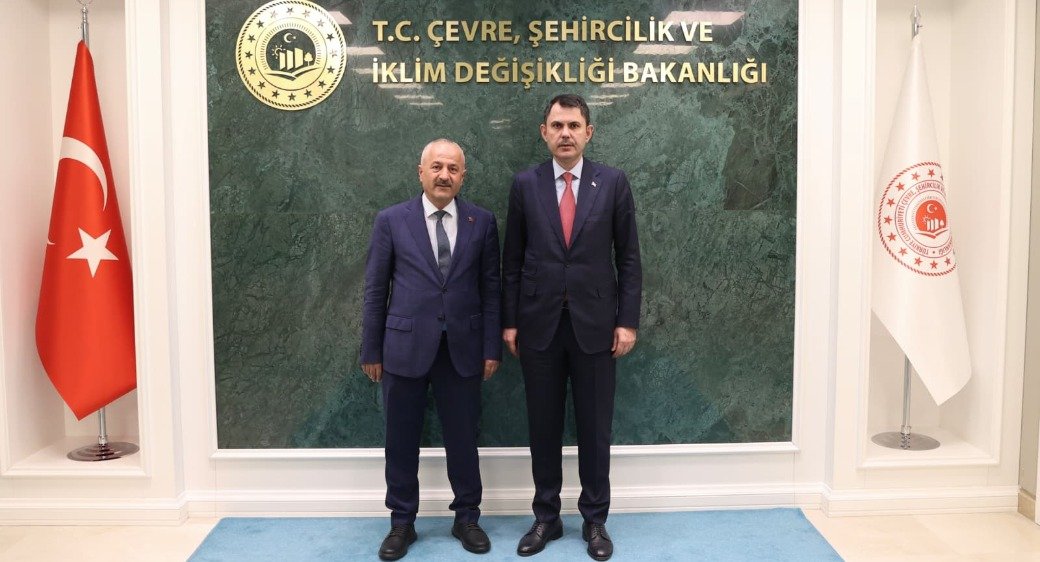 Başkan Büyükgöz’den Bakan Kurum’a Ziyaret