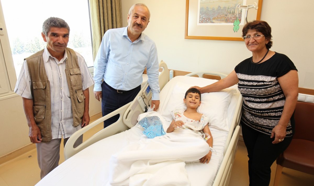 Başkan Amcalarından Çocuklara Moral Ziyareti