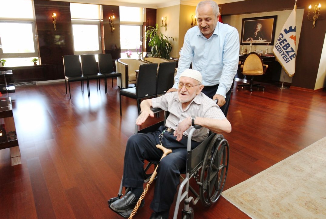 Nurettin Amca´dan Başkan Büyükgöz´e Hayır Duası