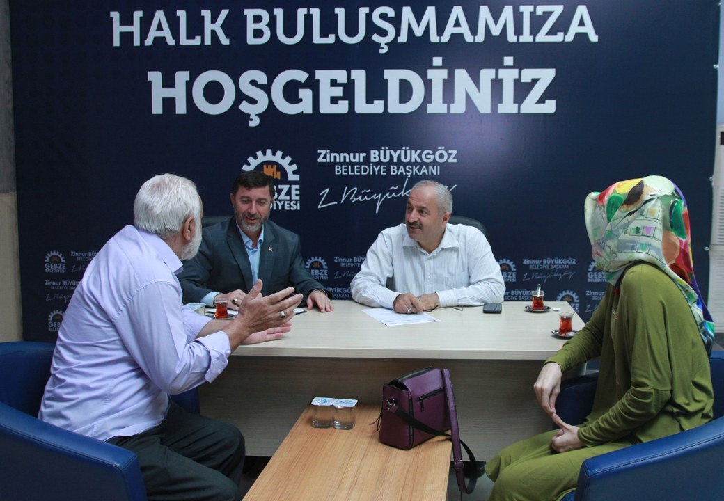 Başkan: Gözümüz ve Gönlümüz Gebzeli Hemşerilerimizde