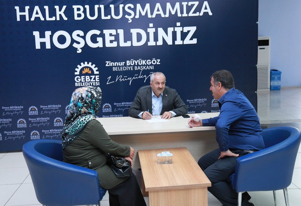 Gebze´de Halk Buluşmaları Hız Kesmiyor