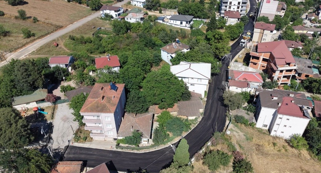 Pelitli Atatürk Caddesi’nde Asfalt Çalışması Tamamlandı