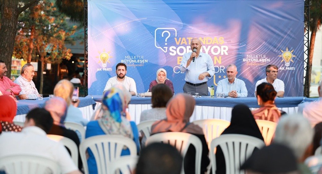 Vatandaş Soruyor, Başkan Cevaplıyor Bu Kez Çamlık Parkı'ndaydı