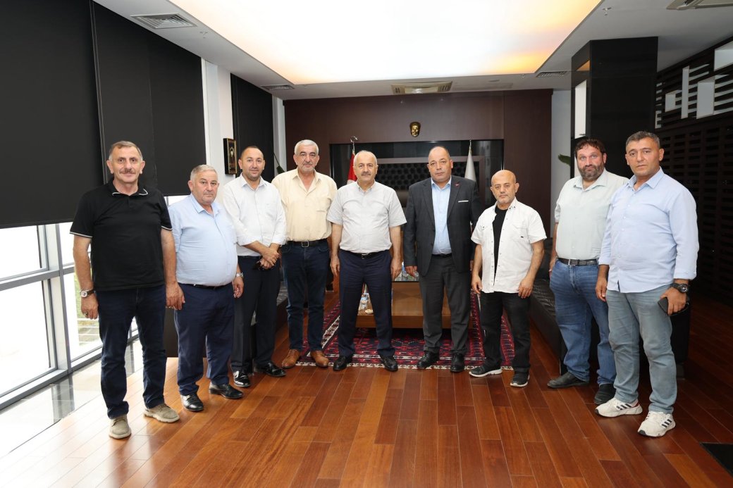 Muhtarlar Birliği’nden Başkan Büyükgöz’e Ziyaret