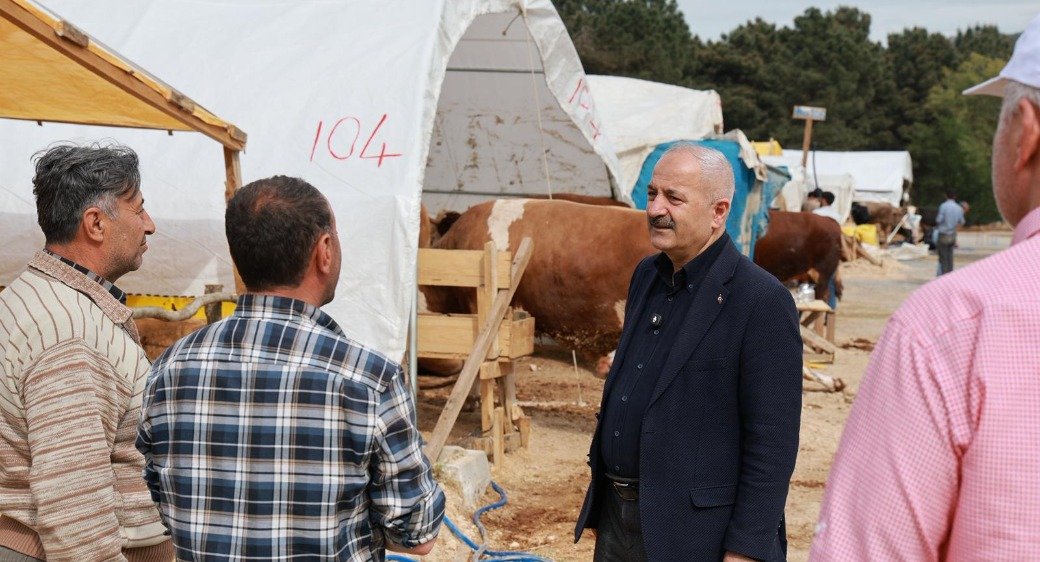 Başkan Büyükgöz Kurban Pazarı Hazırlıklarını Yerinde İnceledi