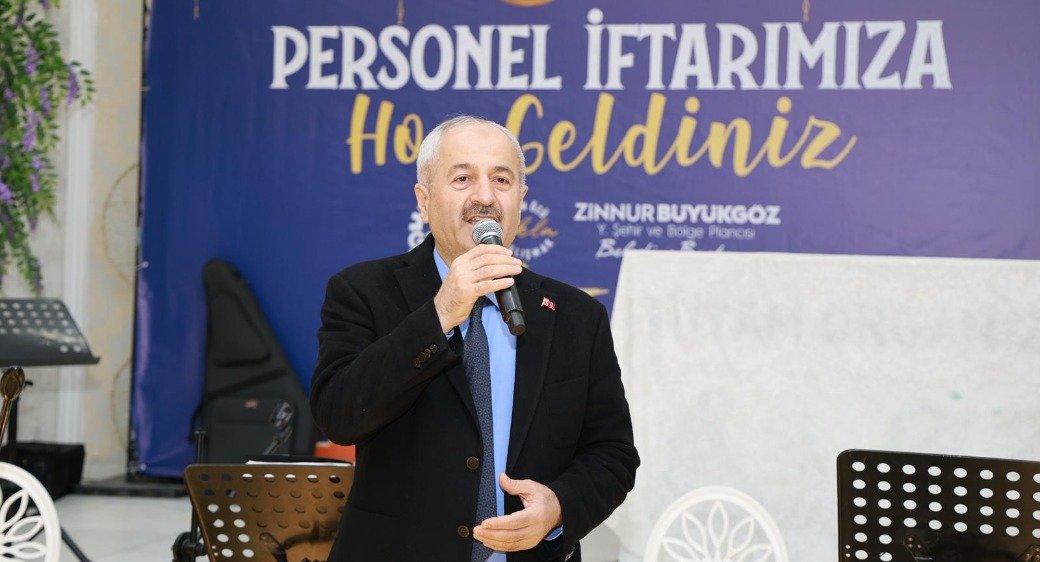 GEBZE BELEDİYESİ PERSONELİ İFTAR PROGRAMINDA BİR ARAYA GELDİ