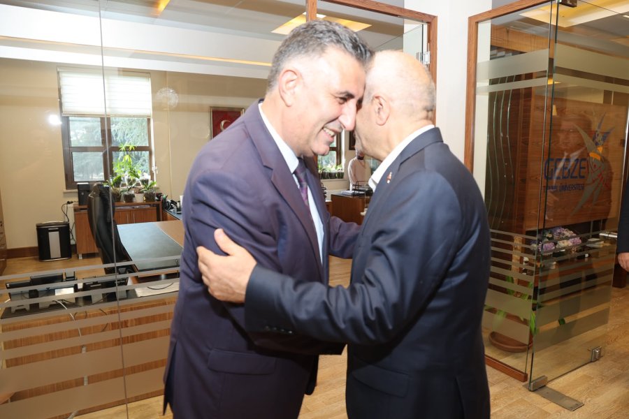 Rektör Mantar’a Hayırlı Olsun Ziyareti