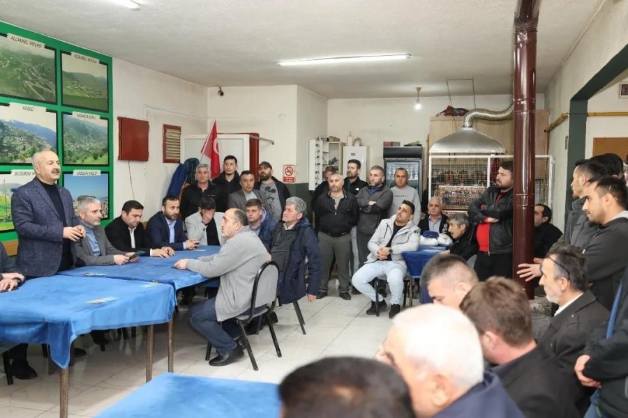 Cumhur’un Adayı Büyükgöz’den Hemşeri Derneklerine Ziyaretler