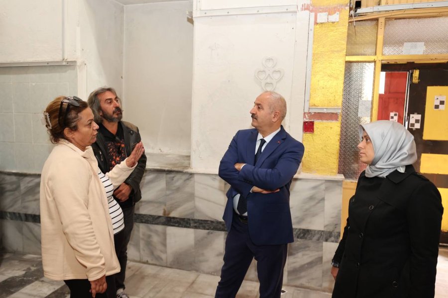Gebze’de Tarihi Çarşı Hamamı Restore Edilecek