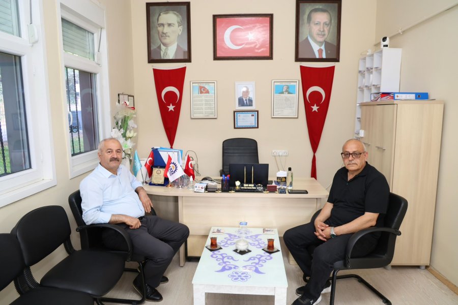 Başkan Büyükgözden Mahalle Muhtarlarına Ziyaret