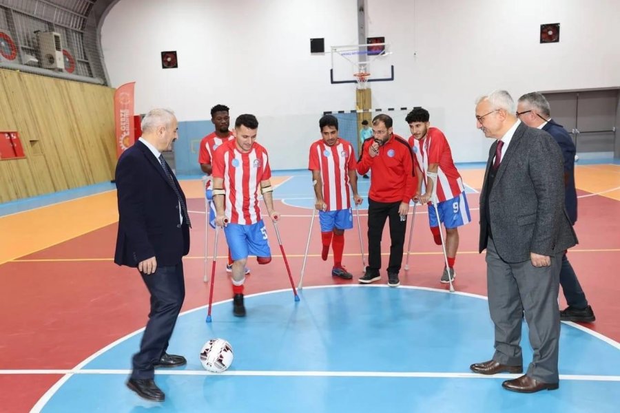 Gebze’nin gururu Ampute FK  Dostluk Maçının da Galibi