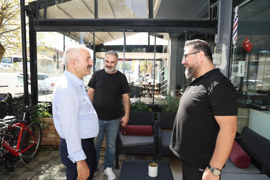 Başkan Büyükgöz’den Güzeller Mahallesi Esnafına Ziyaret