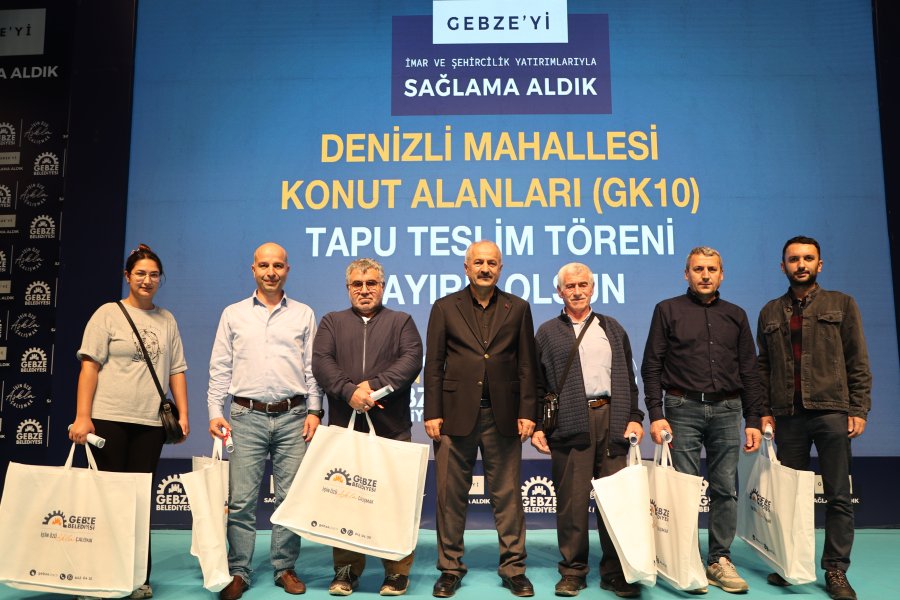 “Şehirci” Başkan Tapu Sorununu Bitiriyor