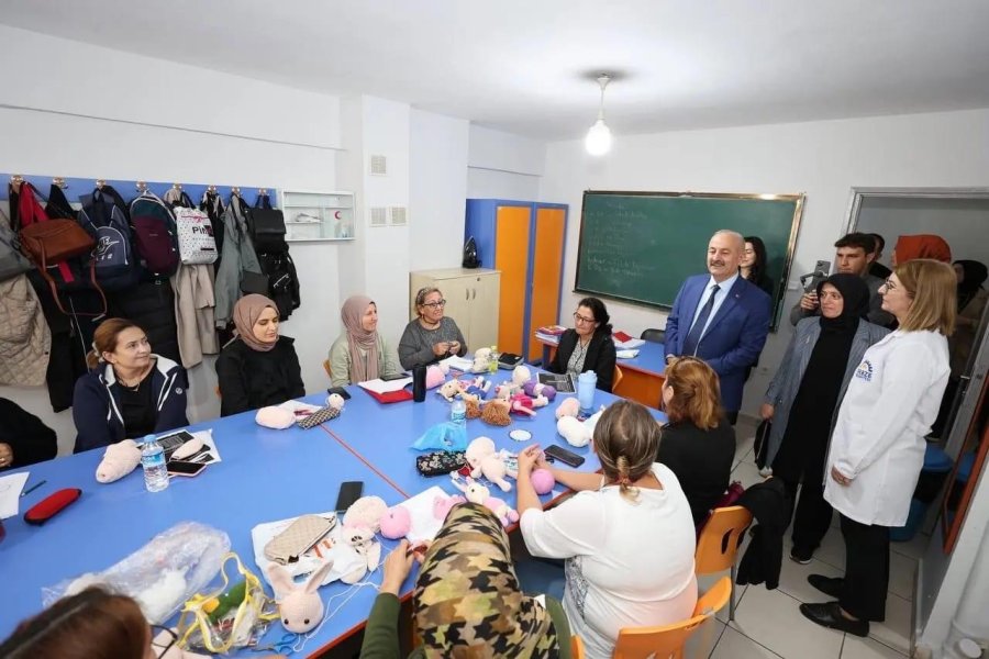 Başkan Büyükgöz Gebze’nin En hünerli Merkezinde