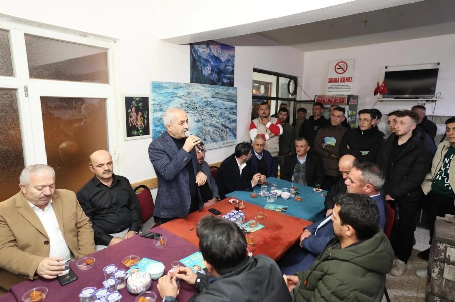 Başkan Adayı Büyükgöz’e  Kadıllı’da Coşkulu Karşılama