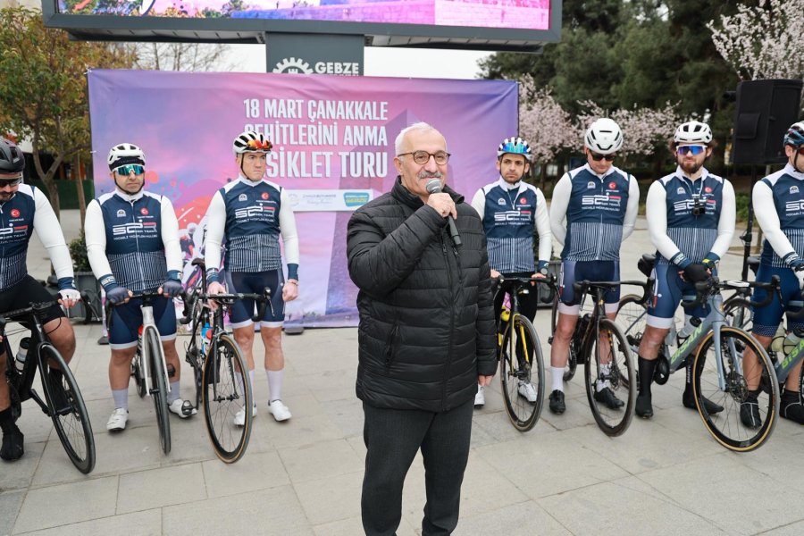 GEBZE BELEDİYESİ’NİN DÜZENLEDİĞİ 450 KMLİK VEFA YOLCULUĞU