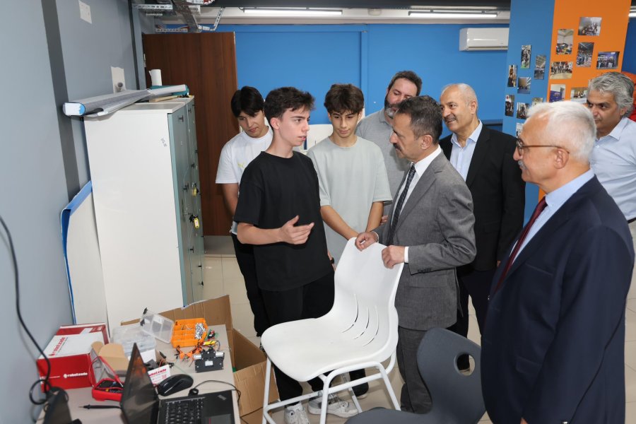 Başkan Büyükgöz Vali Aktaş’a projelerini yerinde tanıttı