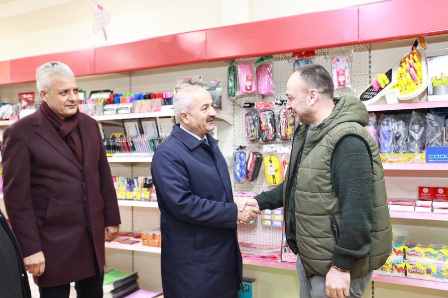 Başkan Adayı Büyükgöz Bağdat Esnaflarını Dinledi 