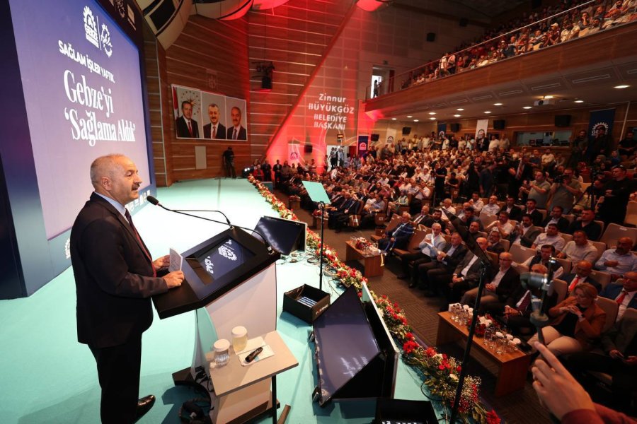 Gebze Belediyesi Hizmet ve Yatırım Dönem Toplantısında Konuşan Başkan BÜYÜKGÖZ: