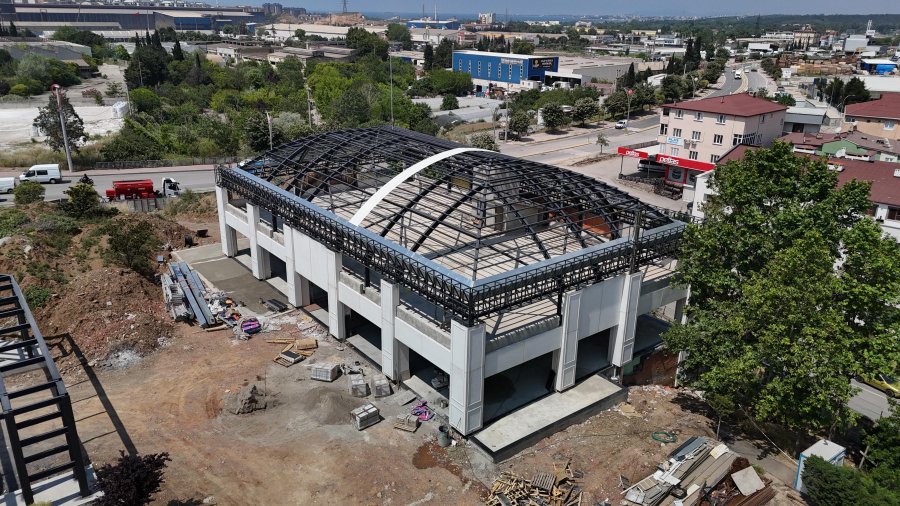 Beylikbağı Güzide Sosyal Tesisin İnşaatı Tüm Hızıyla Sürüyor