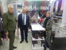 Başkan Büyükgöz´den Çarşıda Esnaf Turu