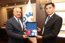 Başkan Büyükgöz´e Kırgızistan´dan Konuk Belediye Başkanları