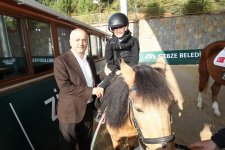 Başkan Büyükgöz özel çocukların heyecanlarına ortak oldu