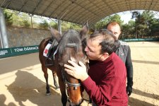 Başkan Büyükgöz özel çocukların heyecanlarına ortak oldu