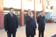 Kaymakam Güler ve Başkan Büyükgöz bayrak törenine katıldı