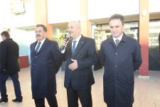 Kaymakam Güler ve Başkan Büyükgöz bayrak törenine katıldı