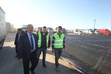 Başkan Büyükgöz çalışmaları yerinde inceledi