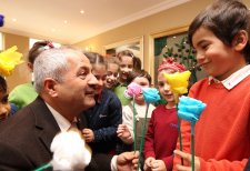 Başkan Büyükgöz’ün minik misafirleri