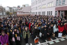 Kaymakam Güler ve Başkan Büyükgöz Bayrak Töreninde