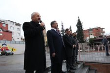 Kaymakam Güler ve Başkan Büyükgöz Bayrak Töreninde