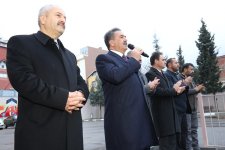 Kaymakam Güler ve Başkan Büyükgöz Bayrak Töreninde