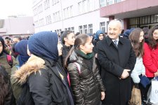 Kaymakam Güler ve Başkan Büyükgöz Bayrak Töreninde