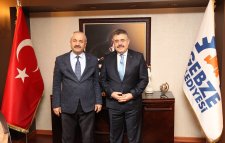 Başkan Büyükgöz İl Emniyet Müdürünü ağırladı