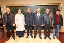 Başkan Büyükgöz’e Hürriyet ve Y. Selim’den Konuklar