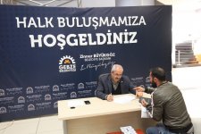 Başkan Halk Gününde; Başkan Büyükgöz’ün Genç Konukları