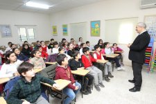 Başkan Büyükgöz Trafik Eğitim Okulu’nda