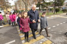 Başkan Büyükgöz Trafik Eğitim Okulu’nda