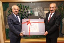 Başkan Büyükgöz’e Hakkari’den konuk başkan