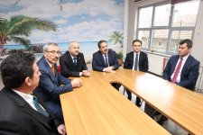 Kaymakam Güler ve Başkan Büyükgöz M. Alp Tiryakioğlu İlkokulu’nda