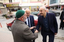 Başkanlar Beylikbağı’nda Esnaf Ziyaretlerinde