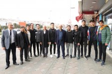 Başkanlar Beylikbağı’nda Esnaf Ziyaretlerinde