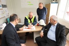 Başkan Büyükgöz Metroda İncelemelerde Bulundu 