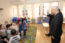 Kaymakam Güler ve Başkan Büyükgöz Adem Yavuz Okulunda